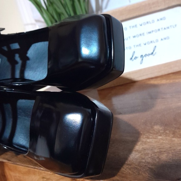 Jeffrey Campbell Corgi Straps Mary Jane Baddie Grunge Goth Chunky Heel Platform - Picture 12 of 12